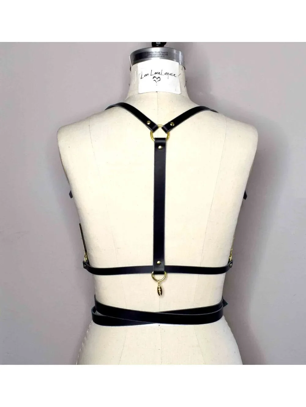 Wrapped Leather Harness- Plus